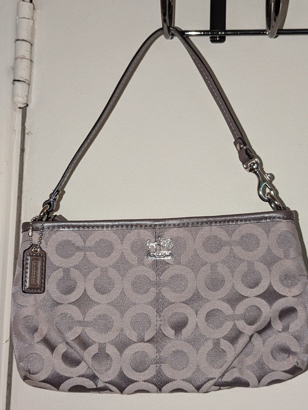 Coach Signature Bag/Wristlet